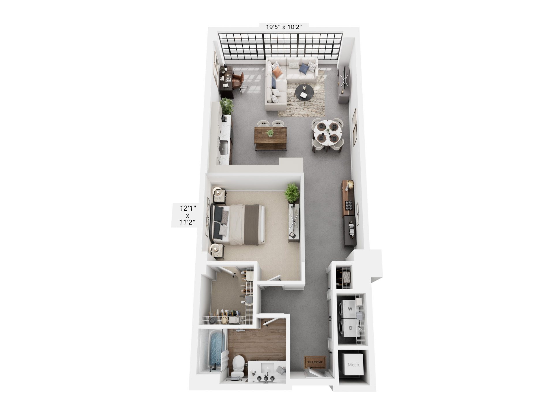 Major floor plan